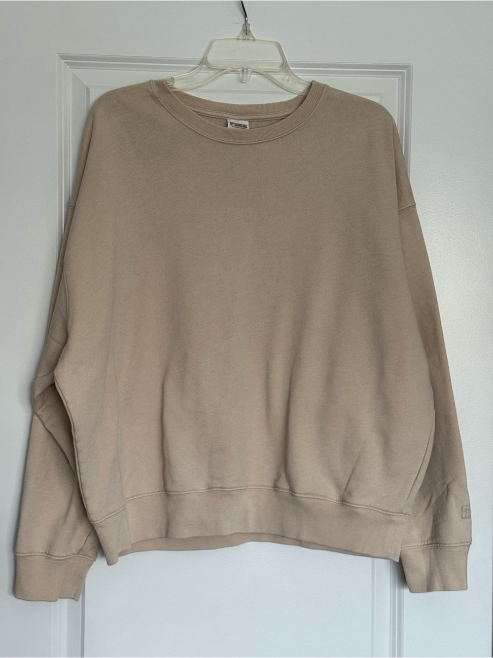 PINK Victoria's Secret Sand Crewneck Sweatshirt